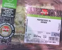 含糖量 Piemontaise au jambon
