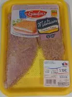 Jumlah gula yang masuk Escalope de dinde Milanaise