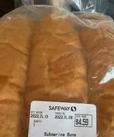 Quantité de sucre dans Safeway submarine buns