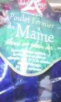 Sucre et nutriments contenus dans Poulet fermier du maine