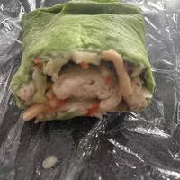 Jumlah gula yang masuk Asian wrap with rotisserie chicken
