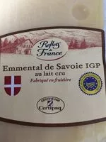 Sokerin määrä sisällä Emmental de savoie igp
