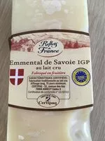 Sokerin määrä sisällä Emmental de savoie igp