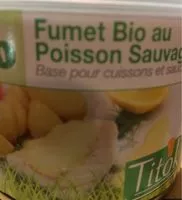 Quantité de sucre dans Fumet bio au poisson sauvage