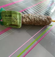 Sucre et nutriments contenus dans Bio saucisson