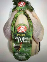 Suhkur ja toitained sees Poulet fermier du maine