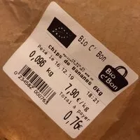 İçindeki şeker miktarı Chips de banane
