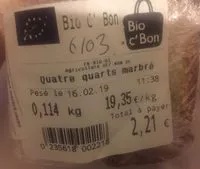 İçindeki şeker miktarı Quatre quarts marbré