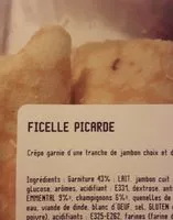 入っている砂糖の量 Ficelle picarde
