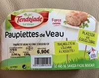 चीनी की मात्रा Paupiettes de Veau