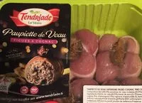 चीनी की मात्रा Paupiette de veau