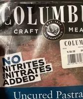 Suhkru kogus sees Columbus invited pastrami