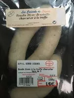 Sucre et nutriments contenus dans Boudin blanc de volaille charcutier a la truffe