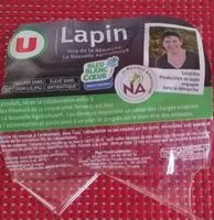 Sucre et nutriments contenus dans Lapin de france