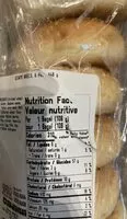 Suhkru kogus sees Sesame Bagels