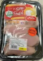 चीनी की मात्रा Filet de poulet