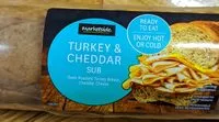 İçindeki şeker miktarı Turkey and Cheddar sub