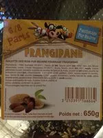 Sucre et nutriments contenus dans Frangipane