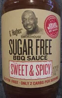 Amount of sugar in Sugar Free BBQ sauce Sweet & Spicy