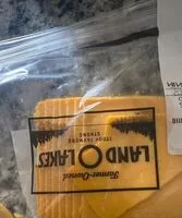 Amount of sugar in Yellow American Cheese