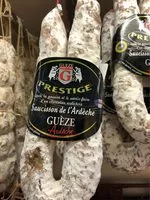 Sucre et nutriments contenus dans Gueze charcutier