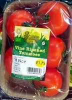 Количество сахара в Vine Ripened Tomatoes