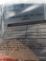 入っている砂糖の量 Mimolette extra vieille