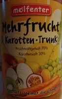 Zucker und Nährstoffe drin Molfenter fruchtsafte