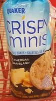 Quantité de sucre dans crispy minis