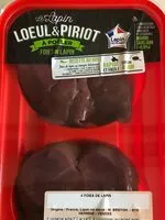 Sokerin määrä sisällä Foies de lapin