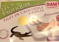Zuckermenge drin FILET DE CROCODILE
