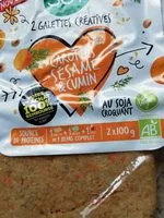 含糖量 Galette créative carottes sésame & cumin