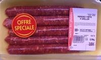Cantidad de azúcar en Merguez forte à griller