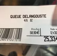 含糖量 Queue de langouste