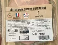 İçindeki şeker miktarı Rôti de porc