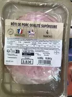 İçindeki şeker miktarı Rôti de porc qualité supérieure