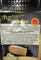Jumlah gula yang masuk Morbier