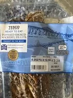 Quantité de sucre dans peppered smoked mackerel fillets
