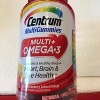 中的糖分和营养成分 Centrum