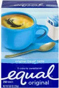 Sokerin määrä sisällä Zero Calorie Sweetener