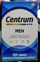 Zuckermenge drin Men Multivitamin/Multi mineral Supplement