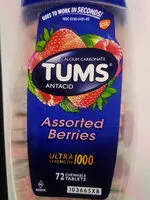 Сахар и питательные вещества в Tums