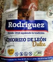Quantité de sucre dans Chorizo de León dulce