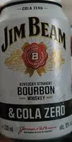İçindeki şeker miktarı Jim Beam Bourbon & Cola Zero