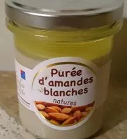 Jumlah gula yang masuk Purée d'amandes blanches