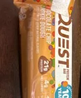 İçindeki şeker miktarı Quest chocolate chip cookie dough bar