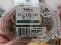 चीनी की मात्रा Salt and pepper nut mix