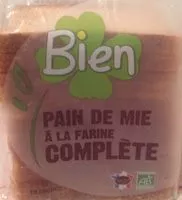 चीनी की मात्रा Pain de mie à la farine complète