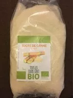 Quantité de sucre dans Sucre de canne blond