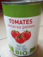 Sokerin määrä sisällä Tomates entières pelées